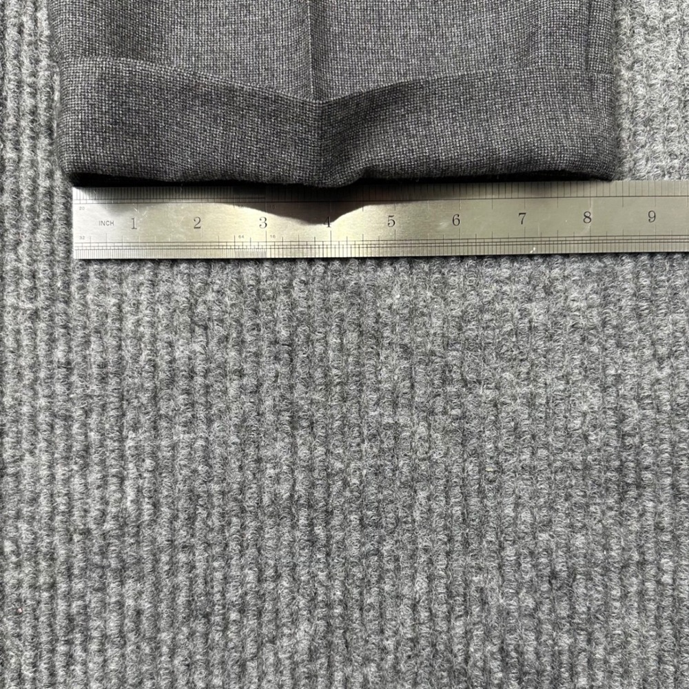 Brooks Brothers Madison Dress Pants Mens 37W 100% Wool Gray Pleated - Picture 13 of 13